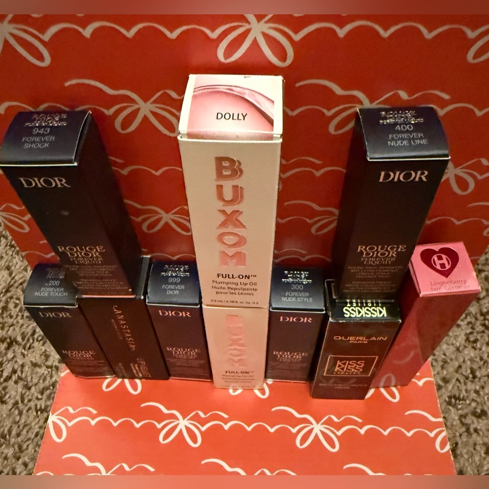 Designer Lipstick Bundle, Dior, Buxom, Guerlain, Anastasia,etc.All New, in Box - Picture 3 of 15